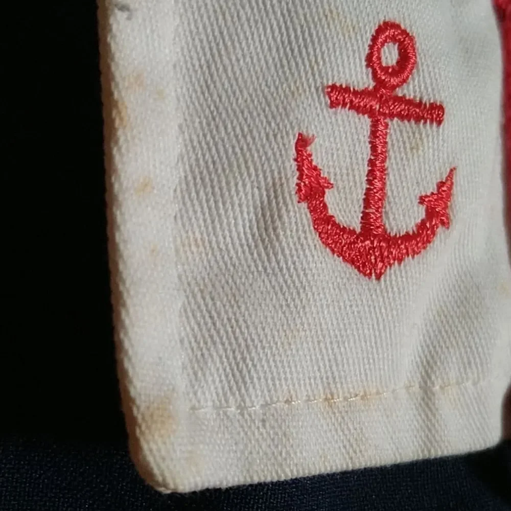 Tiny Dog Sailor Suit with Hat